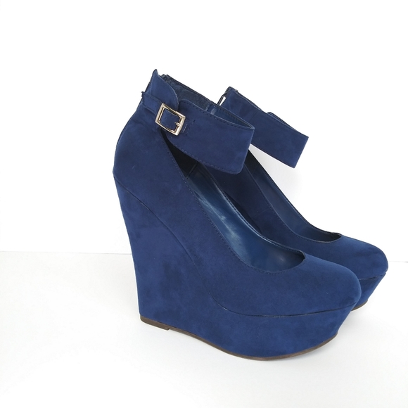 Breckelles Blie Womens Wedge Size 8 - Picture 3 of 7